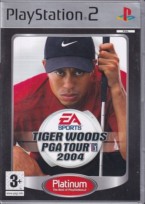 Tiger Woods PGA Tour 2004 - Platinum - PS2 (B Grade) (Genbrug)